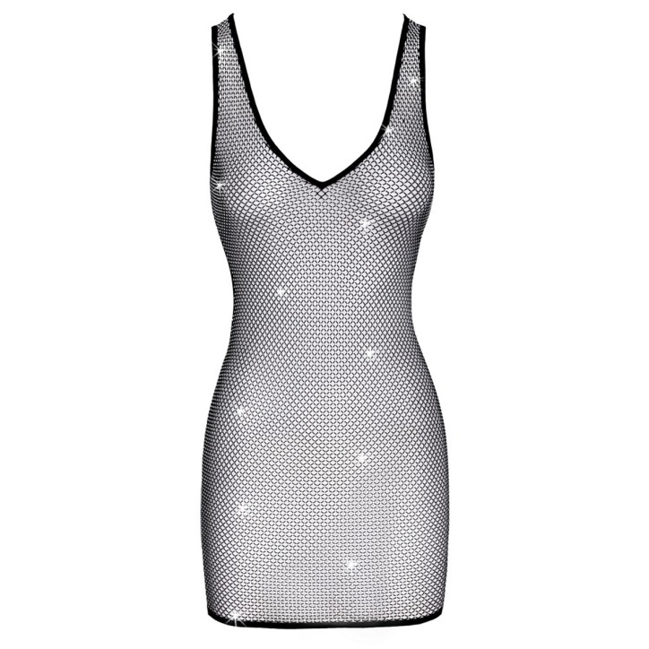 Mini robe maille et strass - Cottelli PARTY